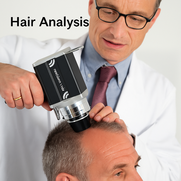 آنالیز موها